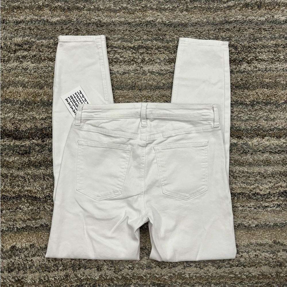 Pistola Mid Rise Skinny Jeans Sz 28 NWT | Pistola White Skinny Jeans | Skinny * - Picture 13 of 14